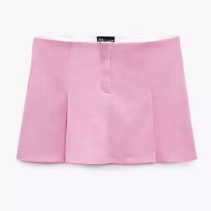 Zara Box Pleat Mini Skirt
